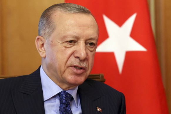 Türkeis Staatspräsident Tayyip Erdogan.  