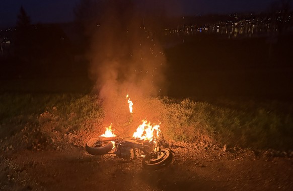 Töff Motorrad Unfall Sempach Station Neuenkirch Luzern 26.2.26