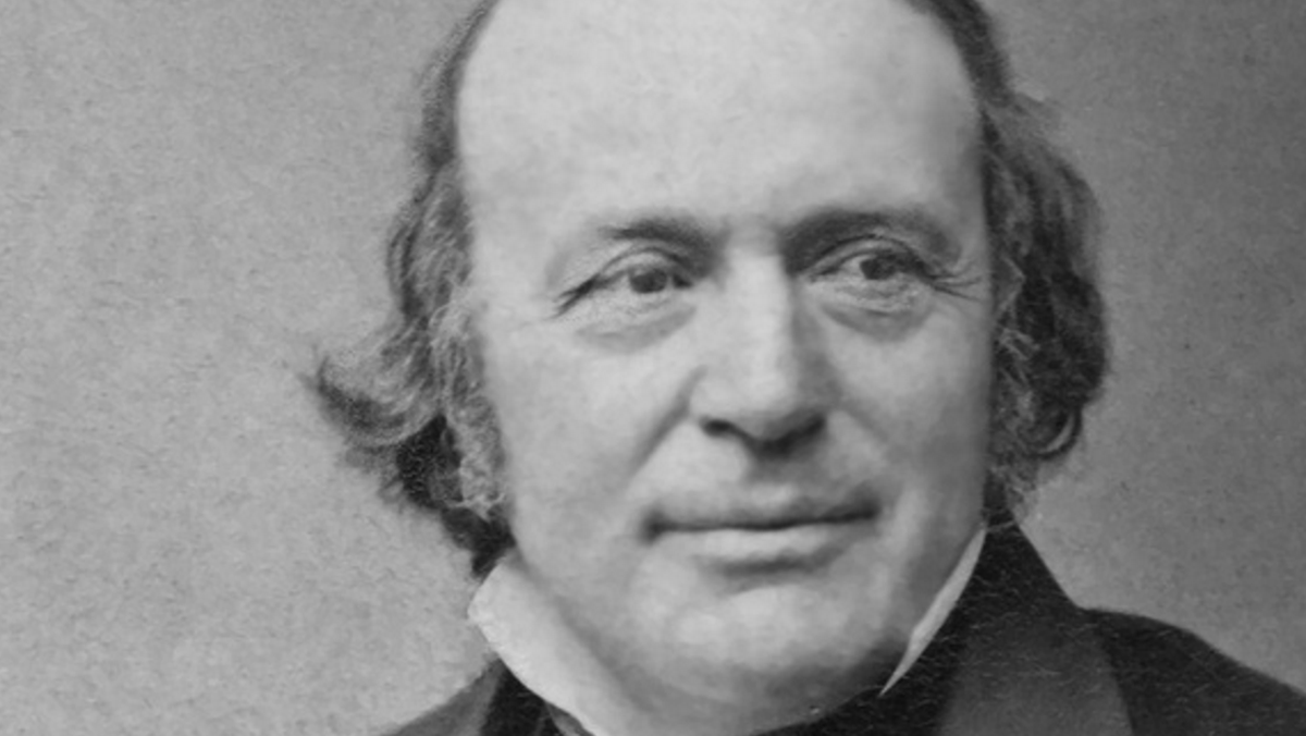 Rassentheoretiker Louis Agassiz (1807 bis 1873)
