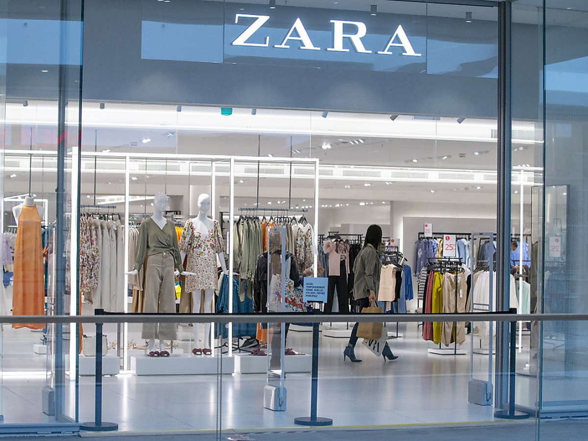 Inditex, propriétaire de la marque Zara, a vu ses profits s'envoler de 40% et atteindre un niveau record au premier semestre. (archives)