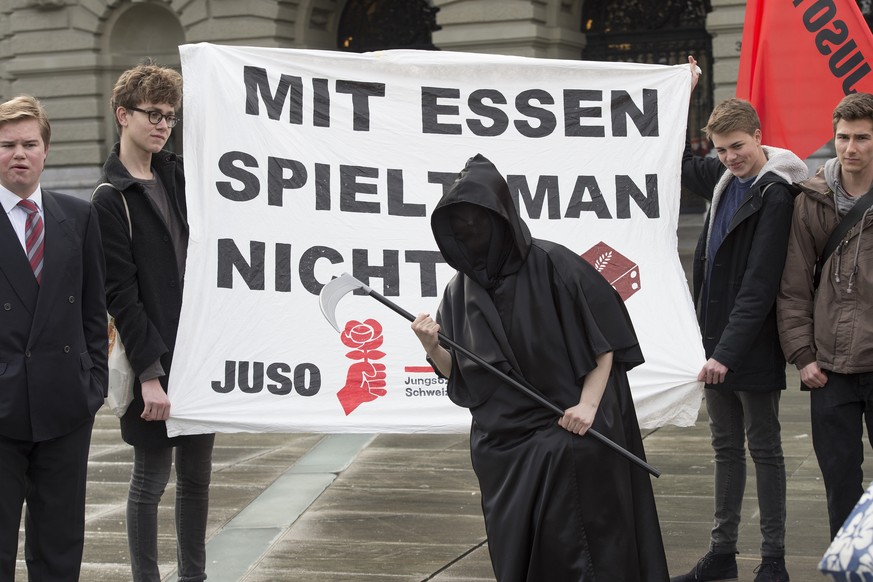 Die Juso will die Spekulation mit Nahrungsmitteln mit einer Initiative einschränken