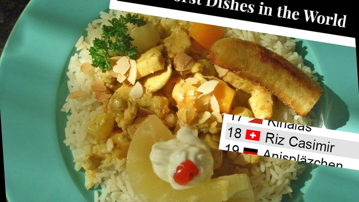 Riz Casimir laut Ranking eines der «schlechtesten Gerichte der Welt»