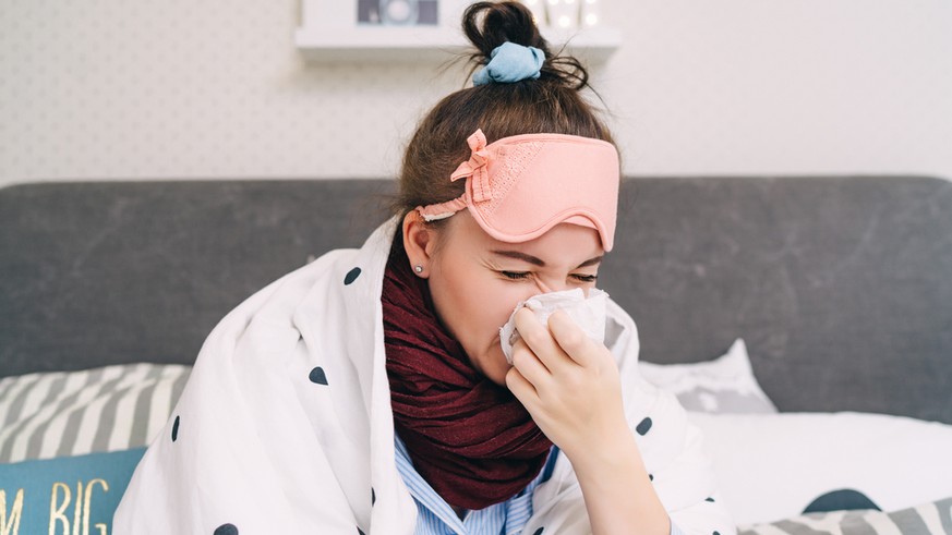 Durchgemachte Erkältungskrankheiten können einen Schutz gegen eine Corona-Infektion darstellen.