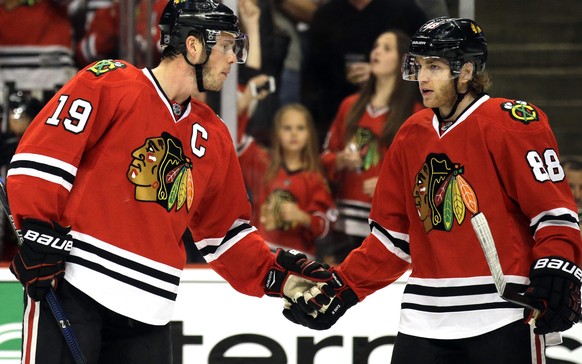 Jonathan Toews und Patrick Kane sind die Aushängeschilder der Blackhawks.