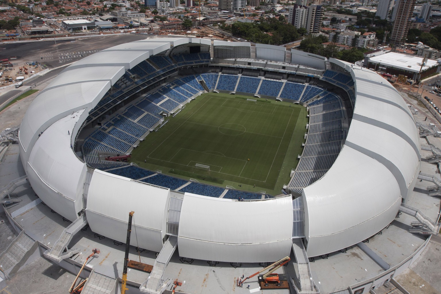 Arena das Dunas in Natal: Schickes Teil – auf den ersten Blick.