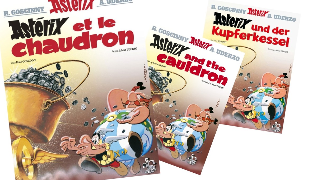 Astérix et le chaudron - Asterix und der Kupferkessel - 1969