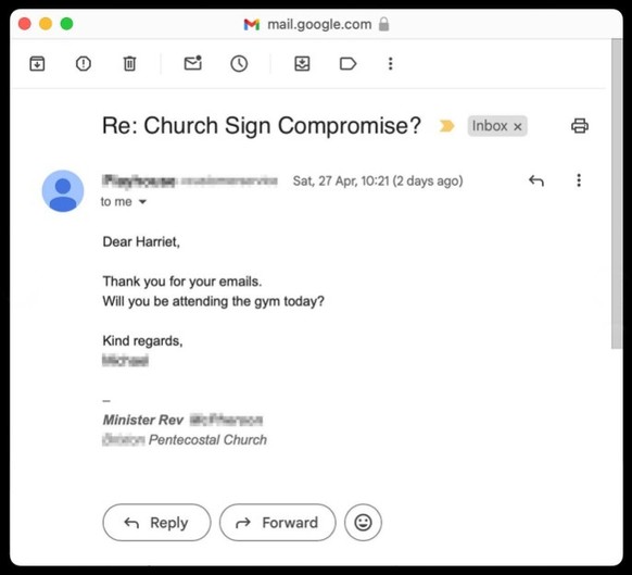 harriet richardson stop emailing us kirche london england https://www.instagram.com/hatsrichardson/
