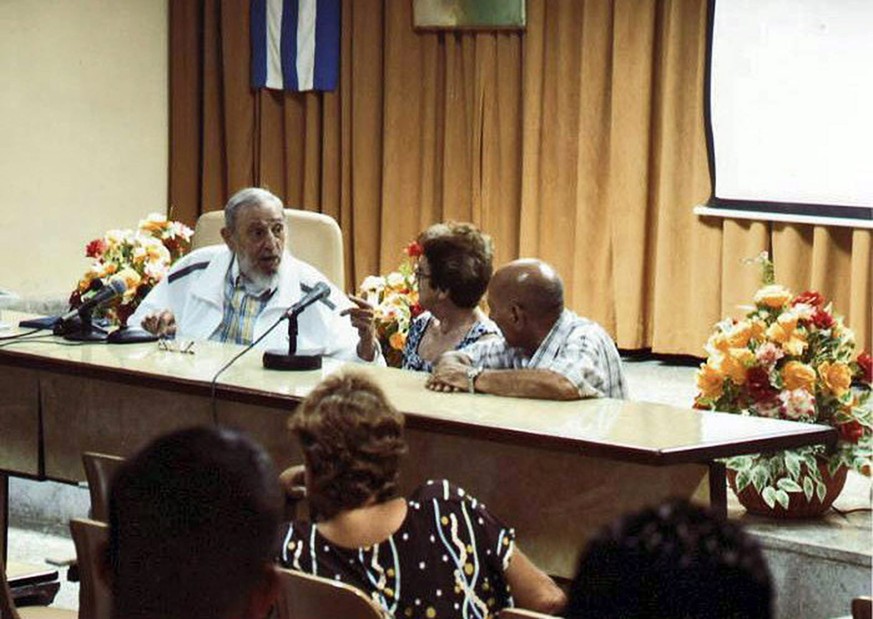 Stattete dem Institut für Lebensmittelforschung einen Besuch ab: Fidel Castro.&nbsp;