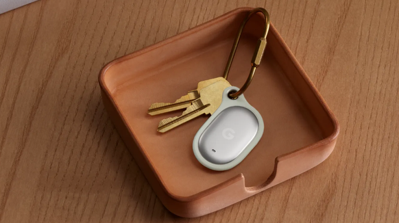 Schlüssel mit Tracker-Anhänger: Googles Pixel Tag soll Schlüssel zentimetergenau finden.