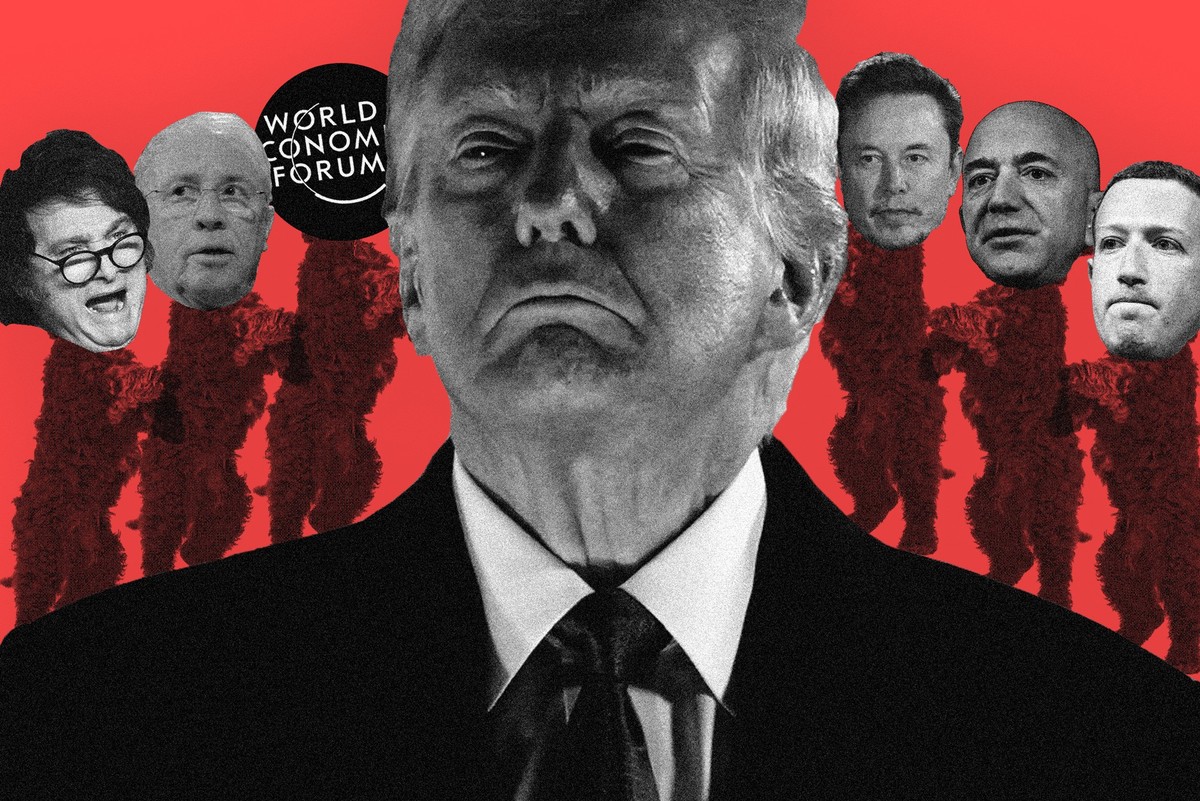 Alle machen Männchen. Wie Trump alle dumm macht.