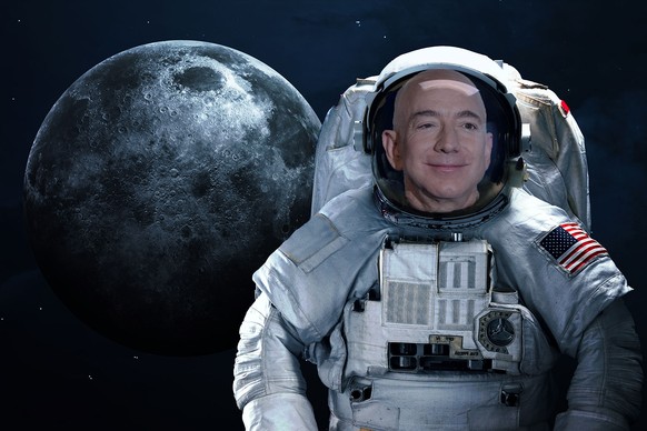 Jeff Bezos:&nbsp;«Wir müssen auf den Mond zurück – und diesmal für immer.»