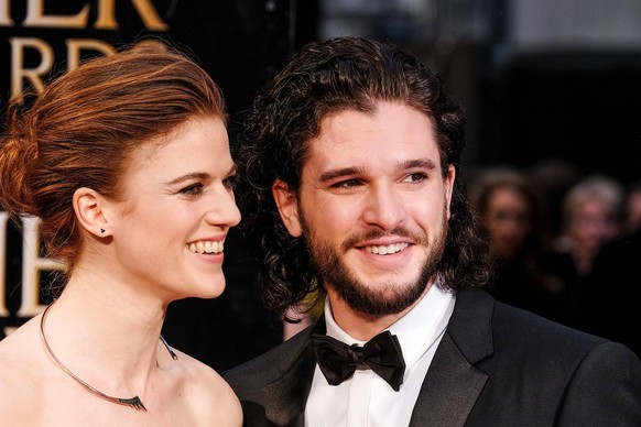 Rose Leslie, Kit Harington. The Olivier.......... Rose Leslie, Kit Harington. The Olivier Awards at The Royal Opera House, London, UK, 3rd April 2016, Credit:Julie Edwards / Avalon PUBLICATIONxNOTxINx ...