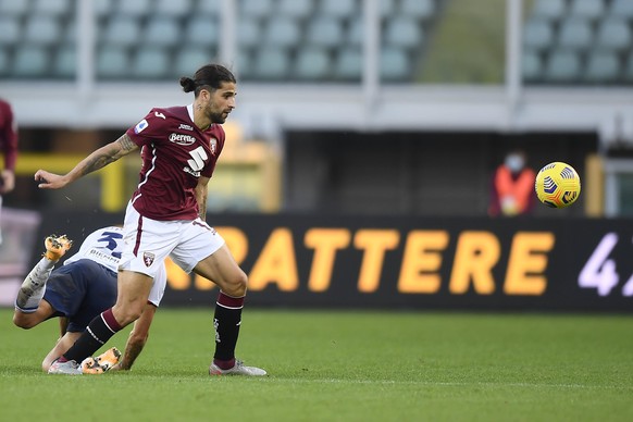 Photo LaPresse - Fabio Ferrari November 08, 2020 Turin, Italy soccer EXCLUSIVE TORINO FC Torino Fc vs Crotone - Italian Football Championship League A TIM 2020/2021 - &amp;quotOlimpico Grande Torino&a ...