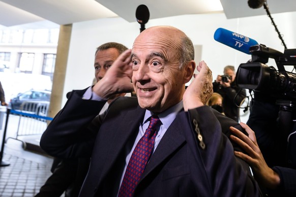 Kommt bei den Franzosen deutlich besser an: Ex-Premierminister&nbsp;Alain Juppé.