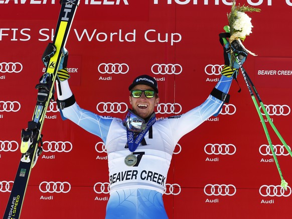 In Beaver Creek stand ted Ligety diese Saison schon einmal auf Platz 1.