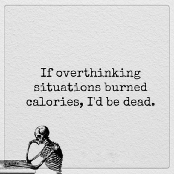 14 Memes, die du nur verstehst, wenn du ein «Overthinker» bist\nDas war ein Test oder? Ich hab 14 von 14 Punkten! 😂