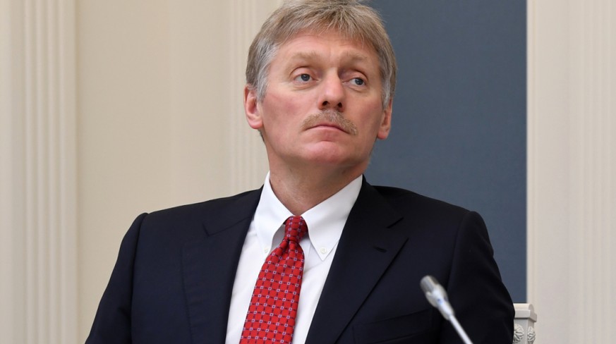 Der berühmteste Schnurrbart in Moskau: Kreml-Sprecher Dimitri Peskow.