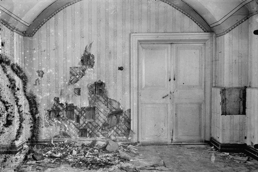 Jekaterinburg: Der Kellerraum, in dem die Zarenfamilie mit ihrem Gefolge ermordet wurde.