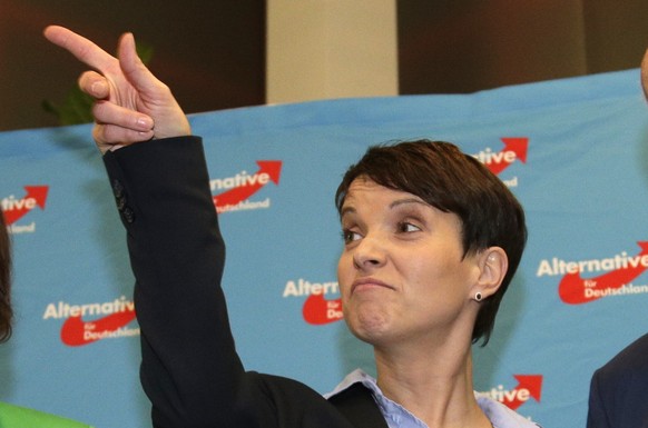 Frauke Petry bewundert die SVP.