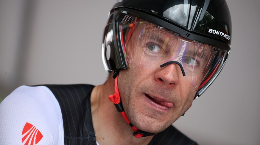 VAIL, CO - AUGUST 23: Jens Voigt of Germany riding for Trek Factory Racing competes in the individual time trial during Stage 6 of the 2014 USA Pro Challenge on August 23, 2014 in Vail, Colorado. Chri ...