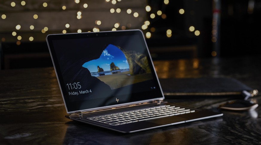 Dünn, dünner, am dünnsten: Mit diesem Notebook will HP Apple schlagen