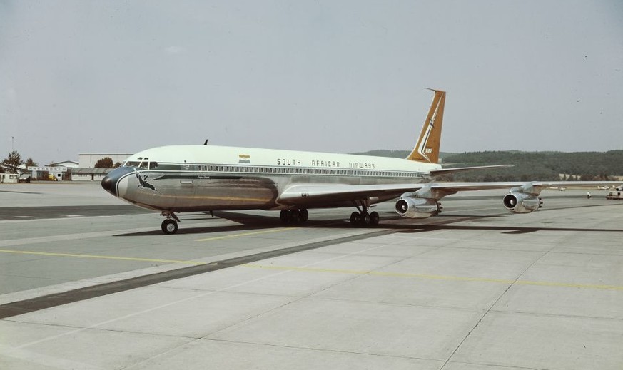 South African airways Boeing 707 ETH-Bibliothek Zürich, Bildarchiv