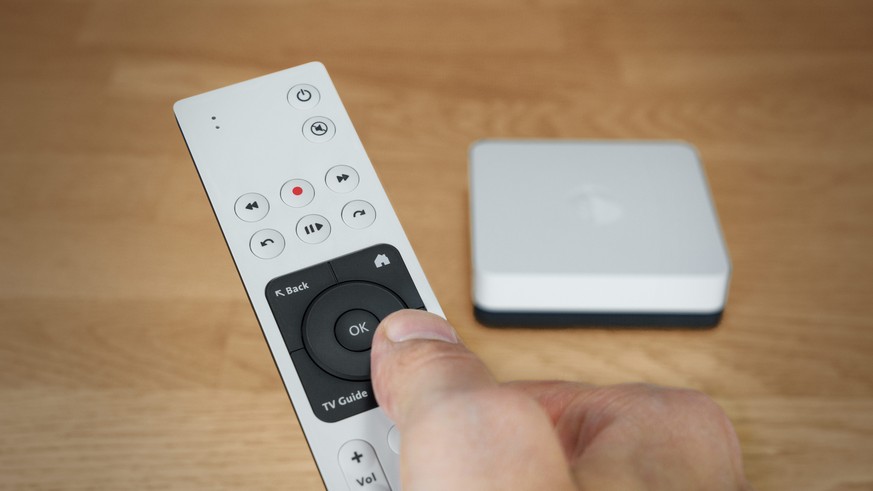 Neue Swisscom-TV-Box, neue Fernbedienung:&nbsp;Noch Anfang Jahr wollte die SRG nichts wissen von einer Übertragung der Spiele der Fussball-EM in 4K-Qualität.