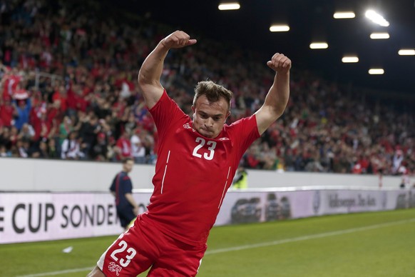 Xherdan Shaqiri reichten 26 Minuten gegen Peru, um seine Klasse zu zeigen.