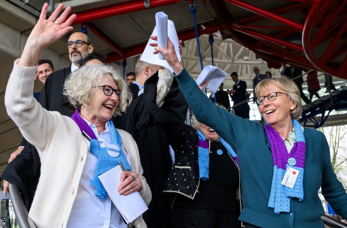 Les Ainees pour le climat Suisse reagissent apres la publication de la decision de La Grande Chambre de la Cour europeenne des droits de l'homme suite a la requete deposee par les Ainees pour le  ...