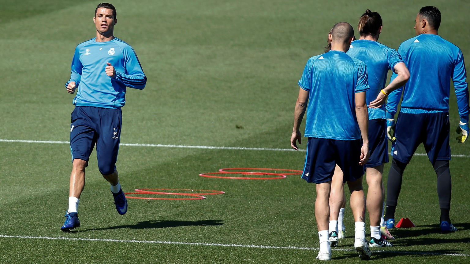 «Ronaldo ist bei 100 Prozent», kündigt Trainer Zidane an.<br data-editable="remove">