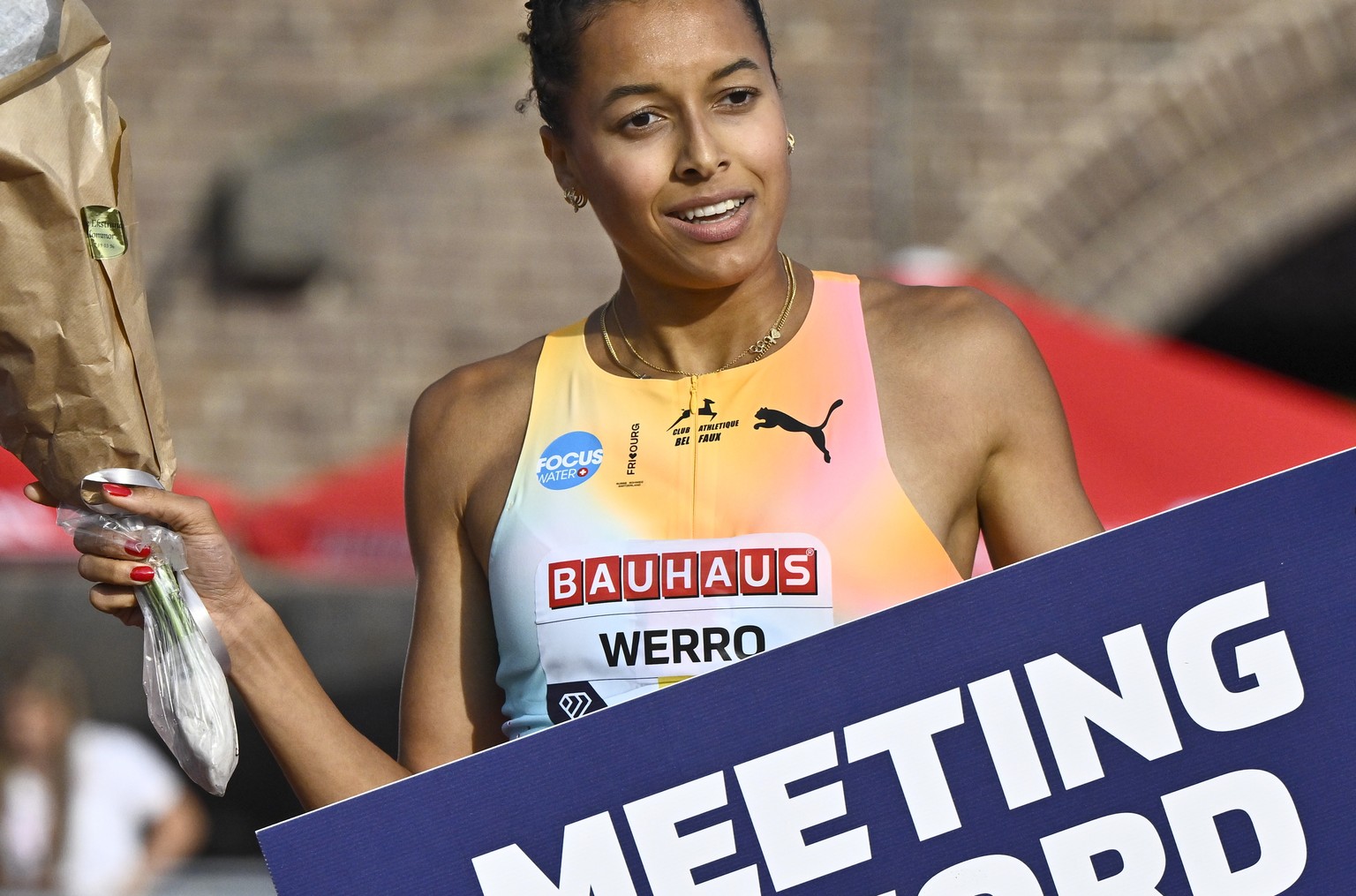 «War nicht mein Ziel, so schnell zu laufen»: Audrey Werro na