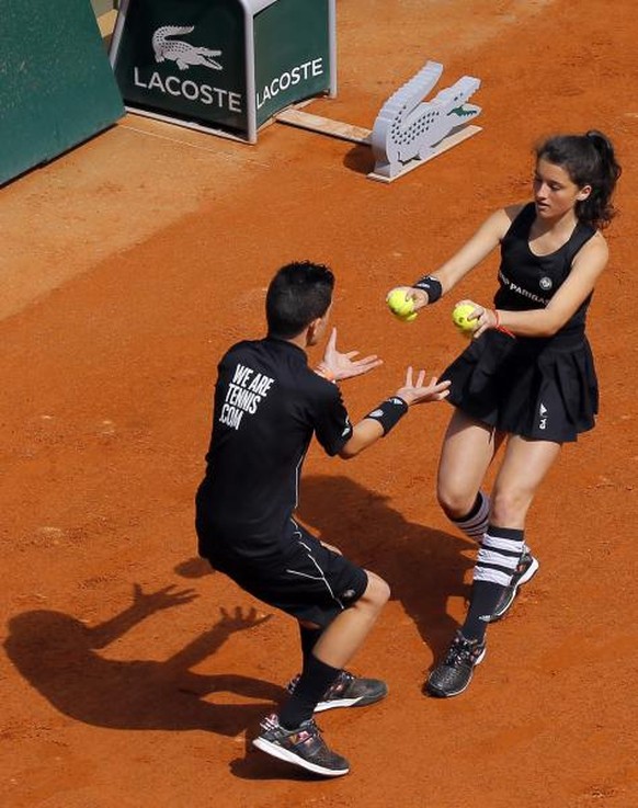 Ballmädchen Roland Garros
