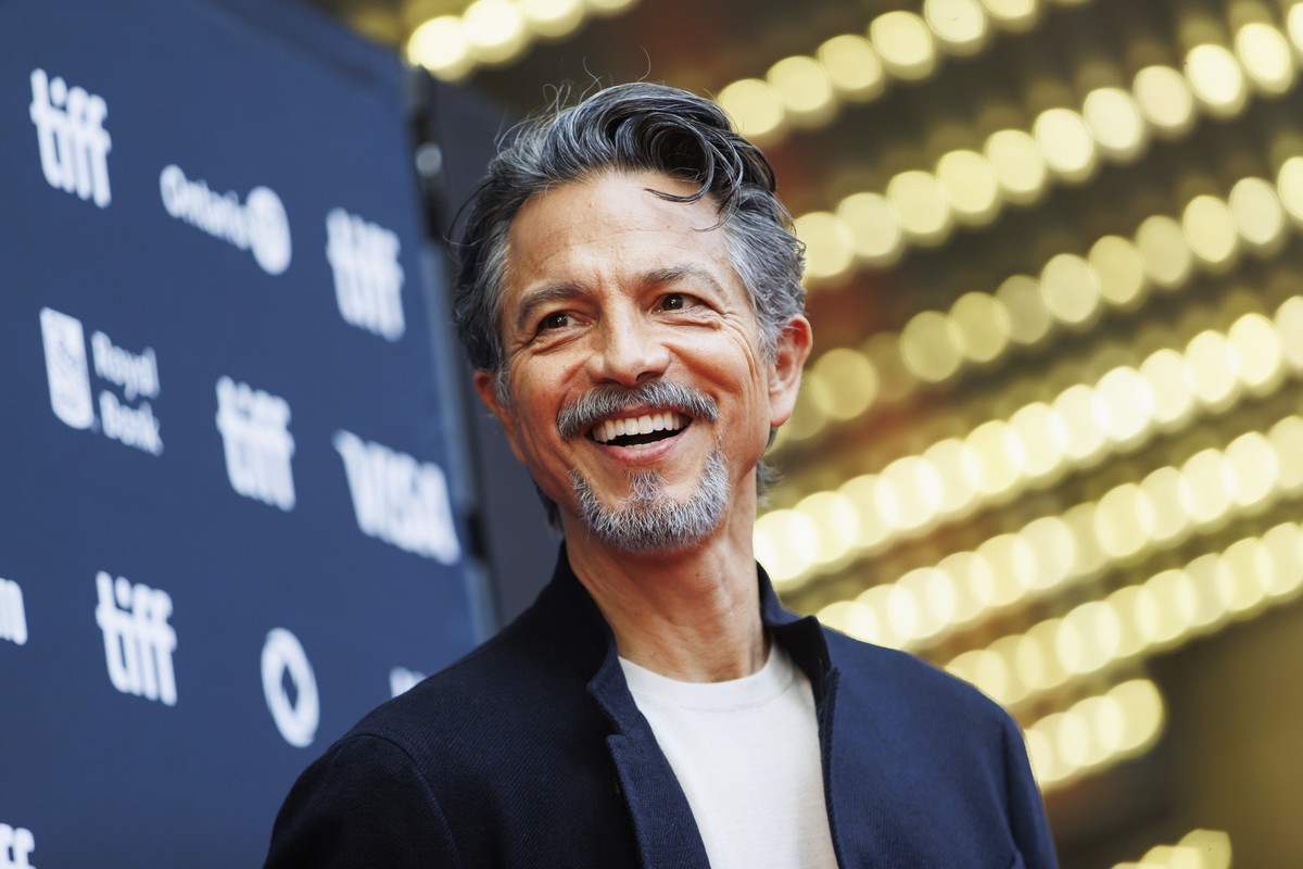 Benjamin Bratt arrives on the red carpet for the premiere of "Millers in Marriage" at the Princess of Wales Theatre, during the Toronto International Film Festival, in Toronto, on Wednesday, ...