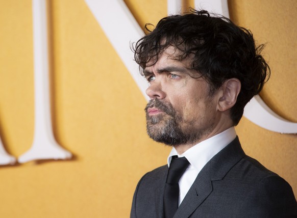 Peter Dinklage poses for photographers at the UK premiere of the film &#039;Cyrano&#039; in London Tuesday, Dec. 7, 2021. (Photo by Joel C Ryan/Invision/AP)
Peter Dinklage