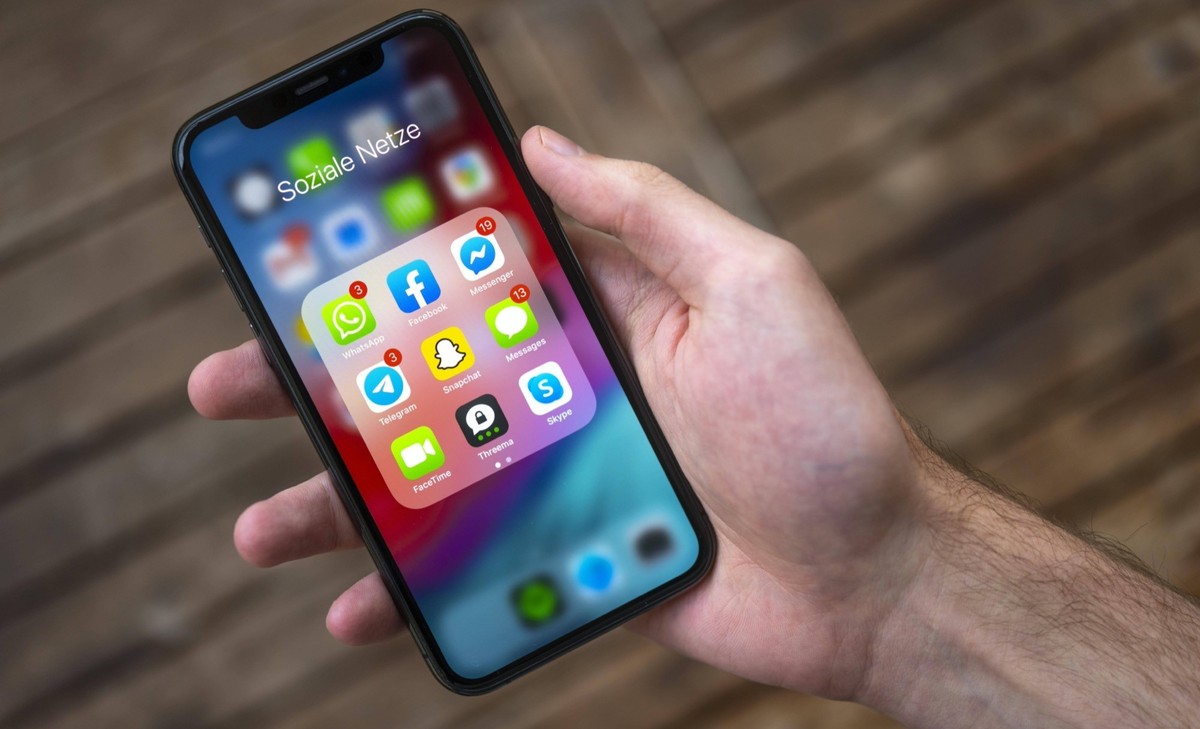 Symbolbild Messenger-Apps, WhatsApp, Threema, Signal.