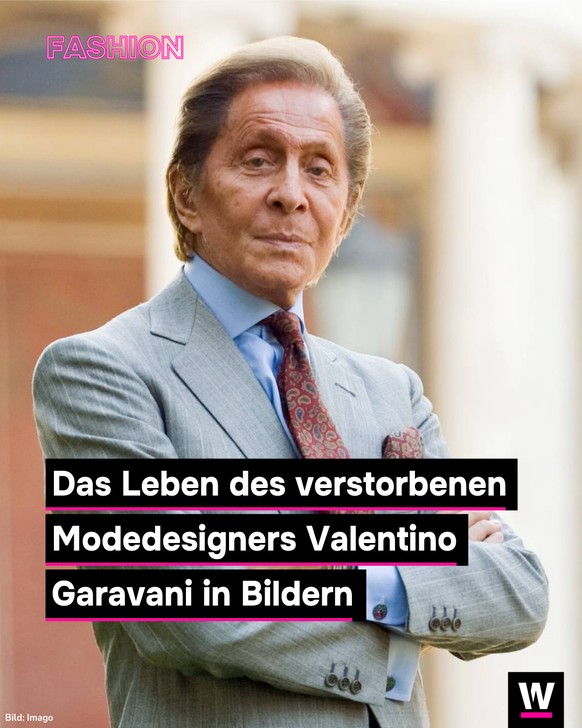 <p>Valentino Garavani war einer der letzten grossen Modegrössen seiner Zeit.</p>