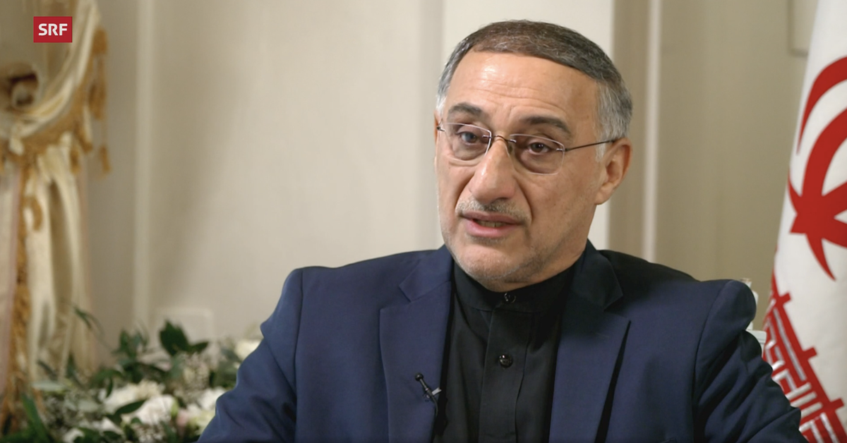 Der iranische Botschafter Mahmoud Barimani spricht im Interview mit SRF «Rundschau» über den Iran-Krieg.