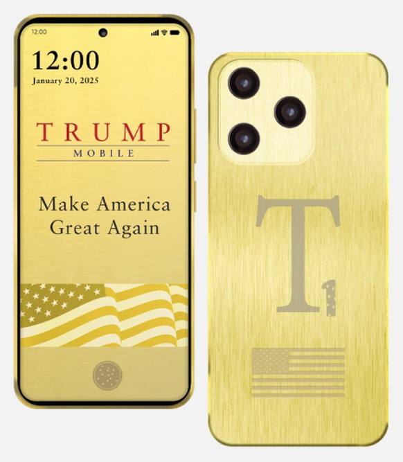 Trump Mobile und Trump-Handy T1 angekündigt (16. Juni 2025)