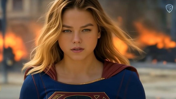 Eine KI-generierte Superwoman im «Superman»-Trailer.