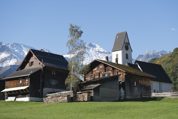 Elm im Kanton Glarus: Das Dorf als idealer Wohnort.