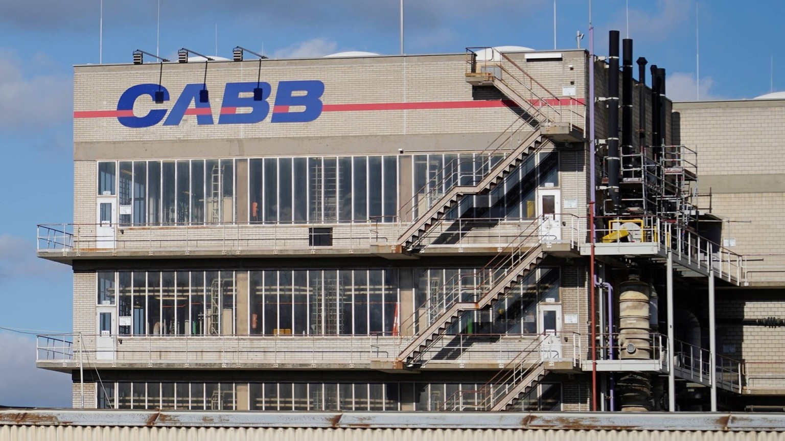 Foto Manuel Geisser 05.02.2022 Chemiebranche. Bild : Cabb Chemiewerk Pratteln *** Photo Manuel Geisser 05 02 2022 Chemical Industry Image Cabb Chemical Plant Pratteln