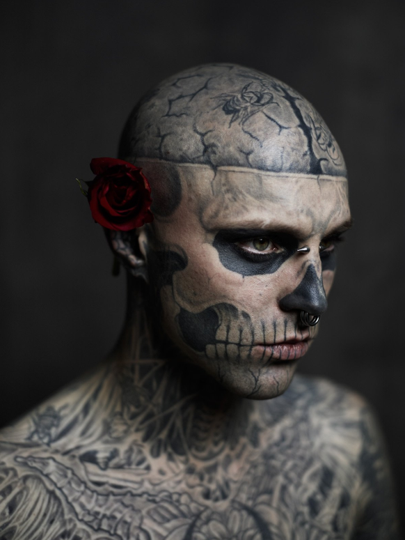 Rick Genest alias «Zombie Boy» wurde 32 Jahre alt.