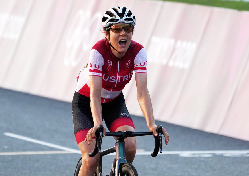 Völlig überraschend gewann Anna Kiesenhofer olympisches Gold.