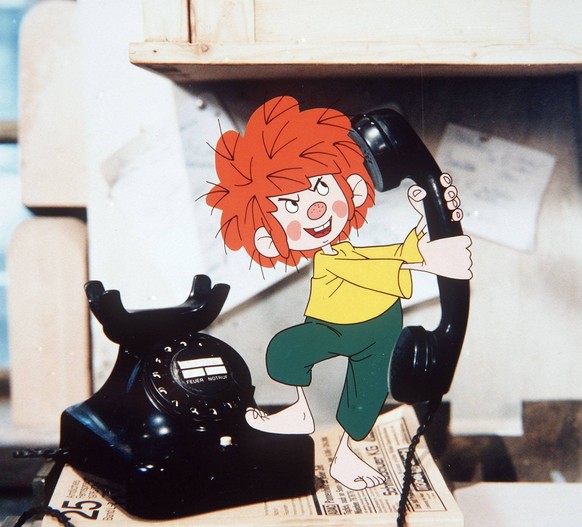 Pumuckl geht ans Telefon / Der Telefonh