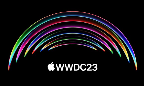 Was will uns Apple mit dieser zur WWDC-Ankündigung veröffentlichten Grafik sagen? Bekanntlich gibt es auf dem Apple-Campus in Cupertino eine Regenbogen-Skulptur. Es sind aber auch Konturen eines mensc ...