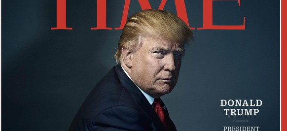 epa05664045 Handout cover image released by Time Magazine of their December 19, 2016 issue featuring US President-Elect Donald J. Trump whom they&#039;ve named as their Time 2016 Person of the Year in ...