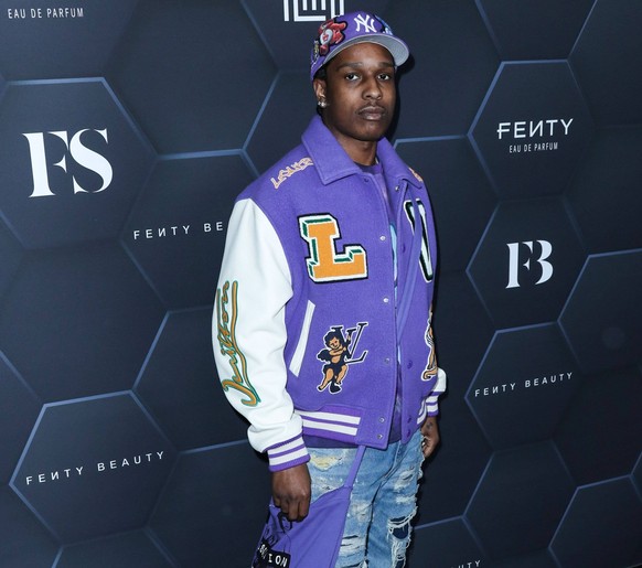 Fenty Beauty And Fenty Skin Celebration Hosted By Rihanna American rapper A$AP Rocky ASAP Rocky, Rakim Athelaston Mayers arrives at the Fenty Beauty And Fenty Skin Celebration Hosted By Rihanna held a ...