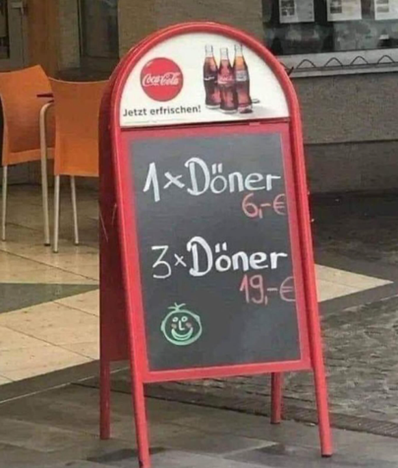 Fail: Döner-Preise