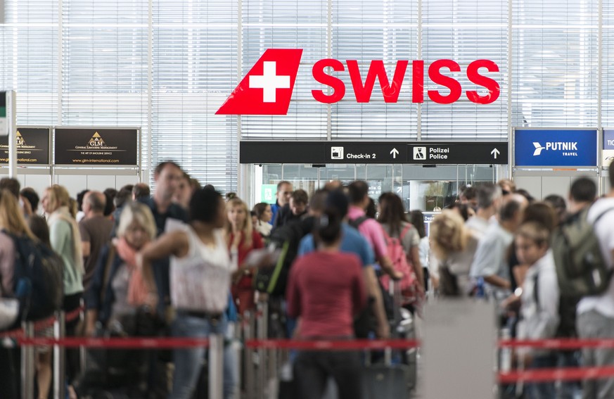 Im Juli 2019 herrschte am Flughafen Zürich Hochbetrieb.