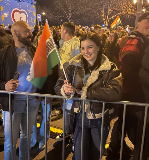 Setzt sich ein für Kinder: Die junge Ungarin Liliana.